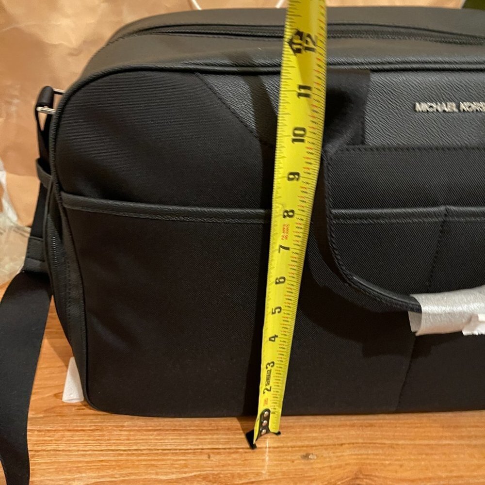 Michael Kors 24 hour duffle weekender bag, Black - Picture 14 of 16